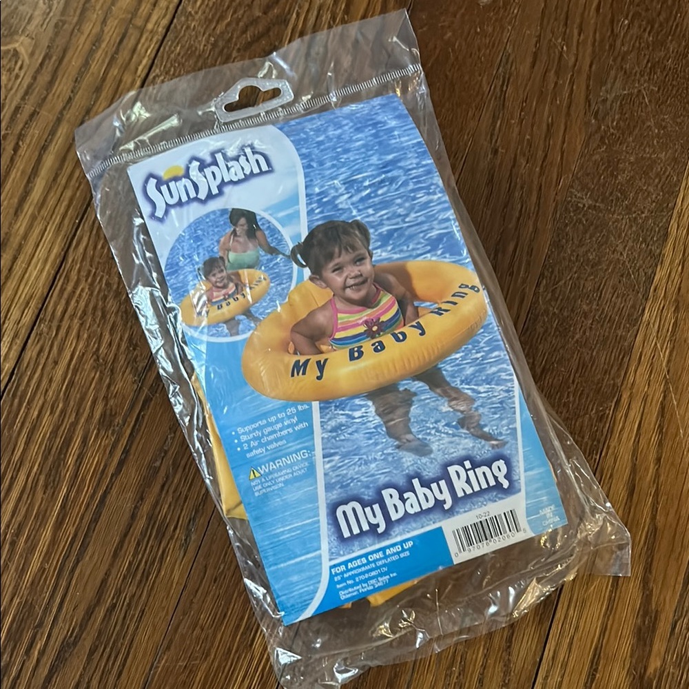 SunSplash My Baby Ring Up to 25 lbs NIP
